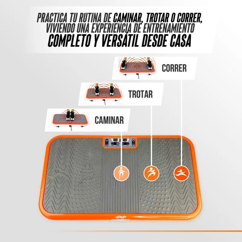 Power Fit Elite DELUXE-Plataforma Vibratoria de  Ejercicio