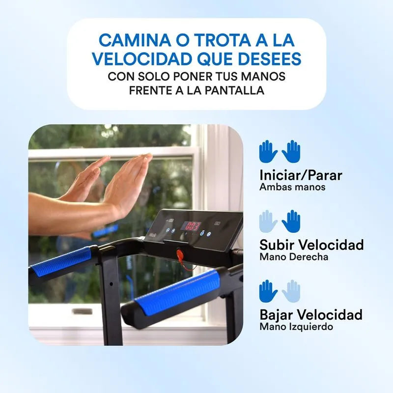 iWalk Pro 110V Caminadora y trotadora plegable y portátil con sensores inteligentes
