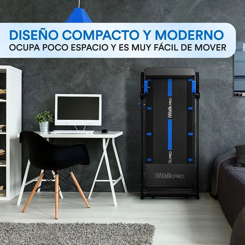 iWalk Pro 110V Caminadora y trotadora plegable y portátil con sensores inteligentes