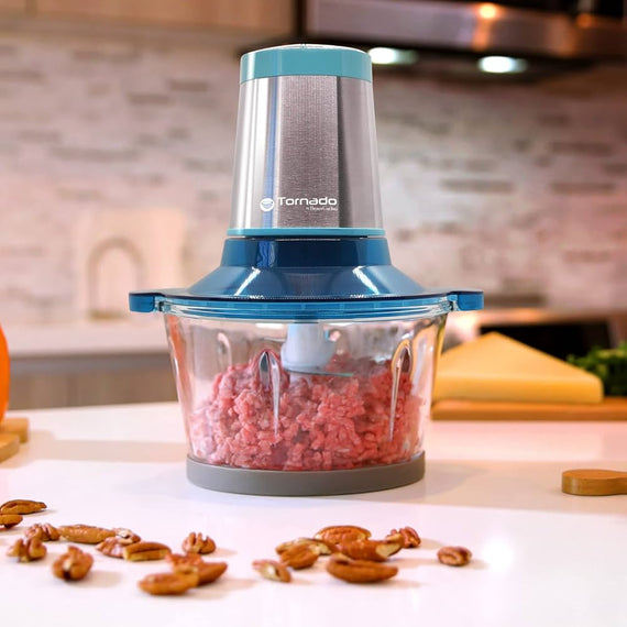 Tornado Brava Cucine	 -Procesador eléctrico de alimentos y picador de verduras,