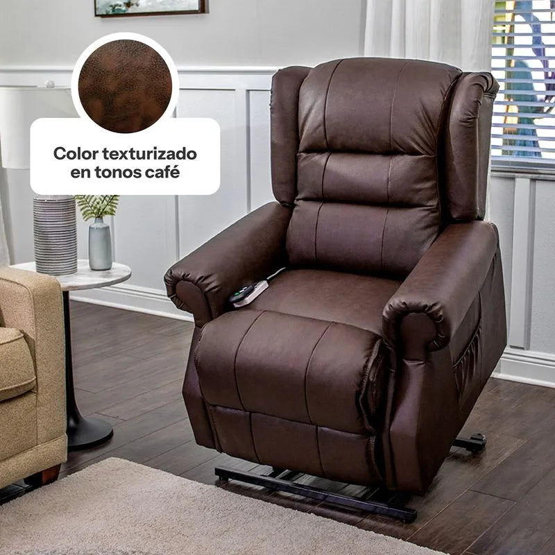 Stand Up Seat - Sillón elevador Deluxe masajeador y reclinable