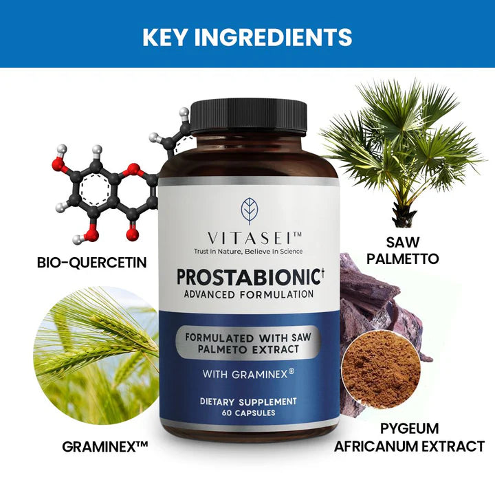 Prostabionic fórmula avanzada para salud de la próstata