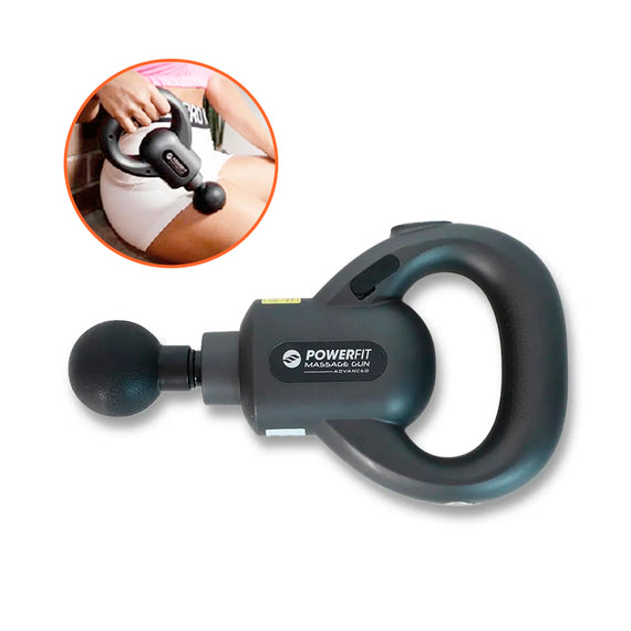 Power Fit Massage Gun Advanced - Mini pistola de masaje de tejido profundo