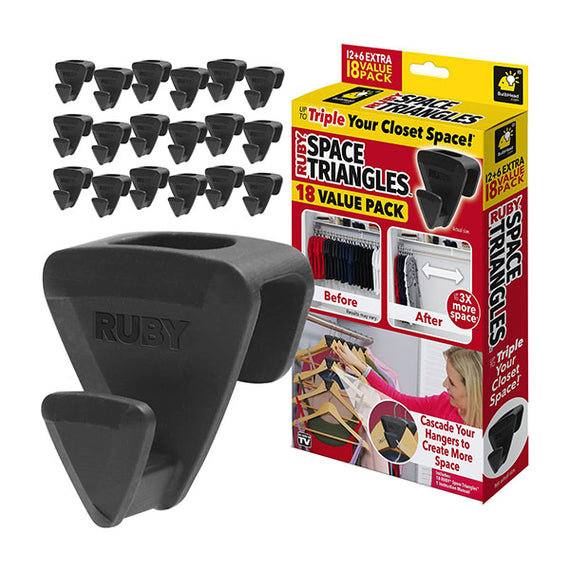 Ruby Triangles- Ganchos de suspensión ultra premium