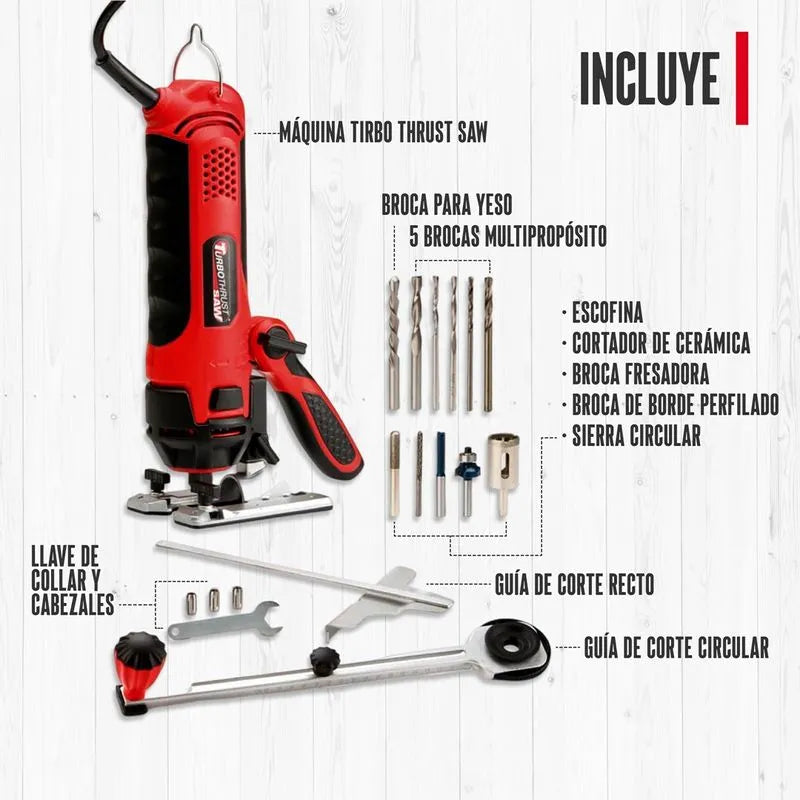 Turbo Thrust Saw - Herramienta multifuncional de corte