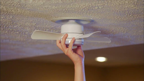 Socket Fan Light - Ventilador de techo con iluminación led